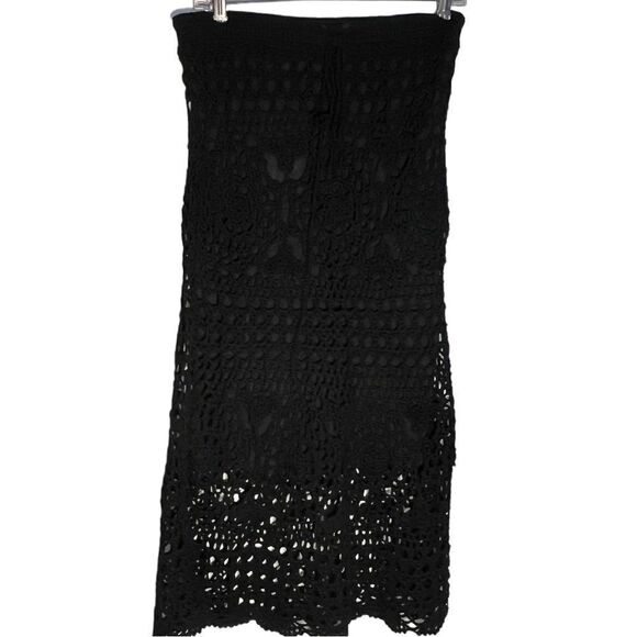 MIYAO SKIRT, Black Lace, MIDI Length with lining size M NWT - Picture 1 of 5